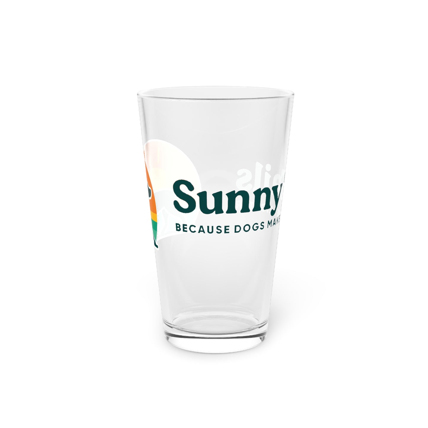 Sunny Tails Pint Glass — 16oz
