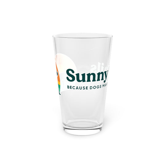 Sunny Tails Pint Glass — 16oz