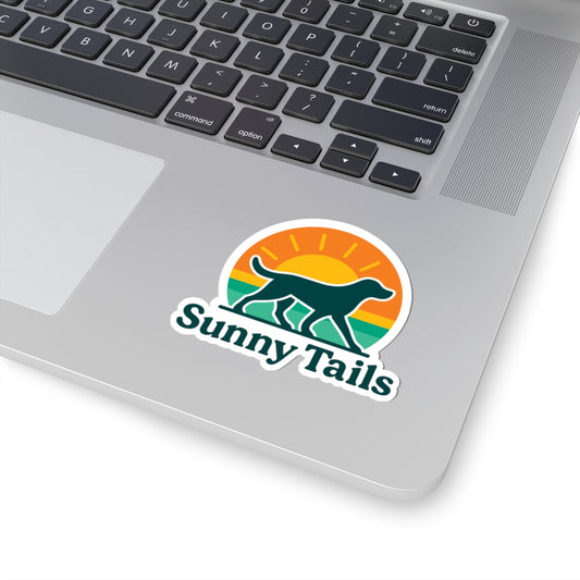 Sunny Tails Dog Sticker