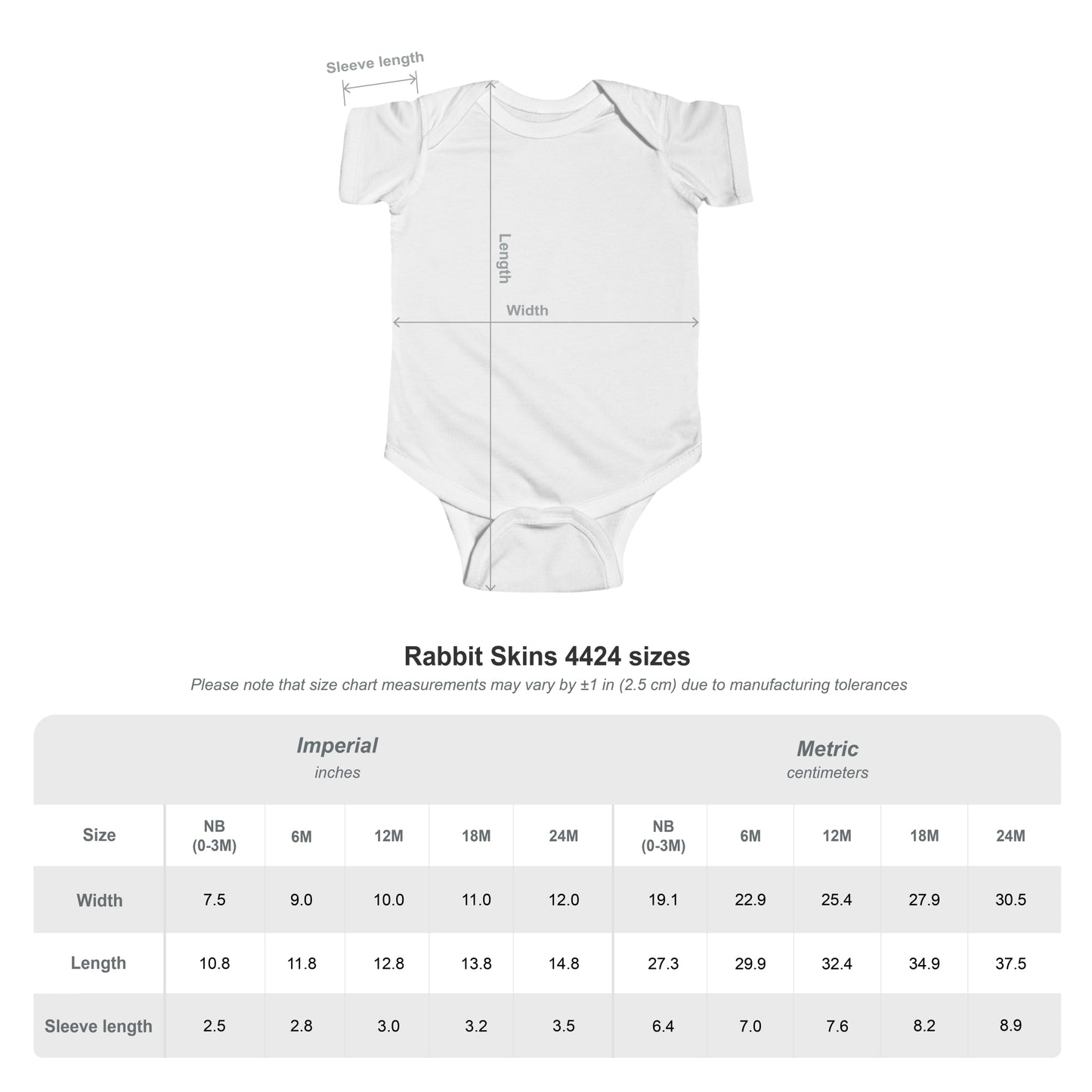 Sunny Tails Infant Bodysuit